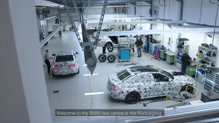 G80 BMW M3 teased while testing at the Nürburgring 1136731