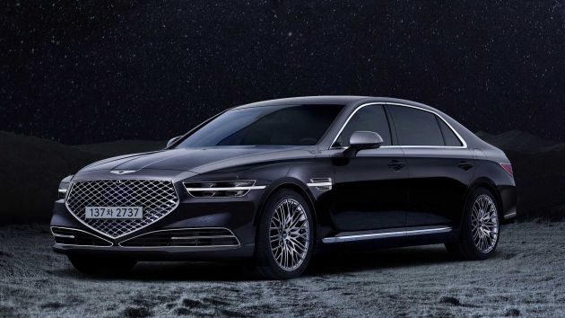 2021 Genesis G90 flagship sedan gets more kit, and 50-unit limited edition Stardust edition for Korea