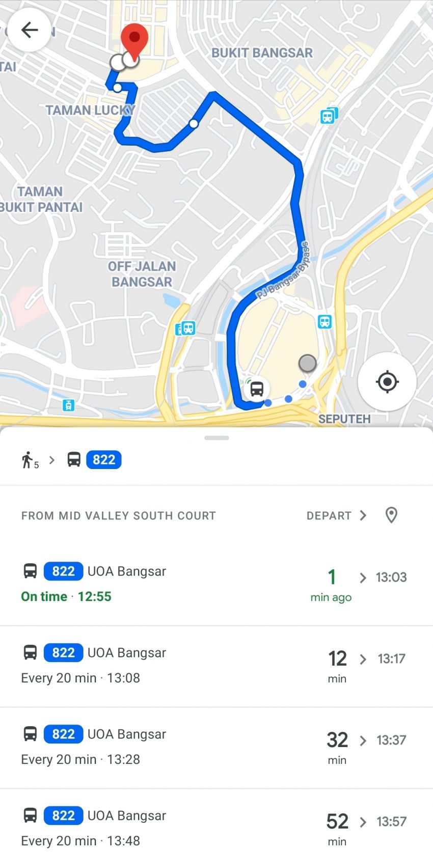 Google Maps now shows real-time location of Rapid Bus, Go KL and Smart Selangor buses in Klang Valley 1133183