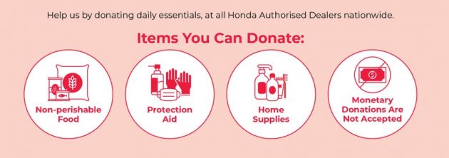 Honda Malaysia launches two community relief campaigns to support various Covid-19 aid efforts