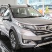 2020 Honda BR-V facelift launched in Malaysia – styling updates, new equipment; priced from RM90k