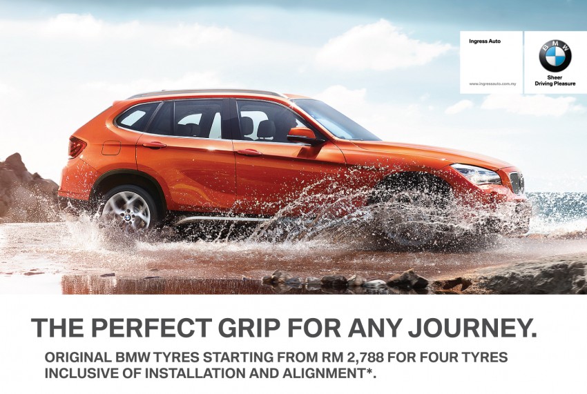 AD: Get special deals on original BMW lubricants and tyres for your BMW at Ingress Auto today! 255313