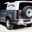 Land Rover Defender Hard Top commercial model returns; two wheelbase versions, 3,500 kg tow rating