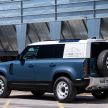 Land Rover Defender versi komersil kini kembali – model Hard Top dalam pilihan Defender 90 dan 110