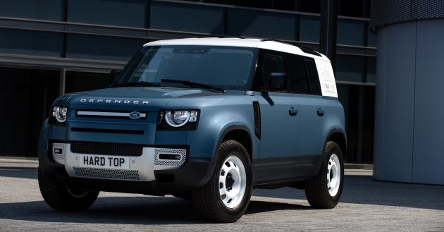 Land Rover Defender Hard Top commercial model returns; two wheelbase versions, 3,500 kg tow rating