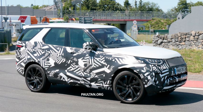 SPYSHOTS: Land Rover Discovery facelift on road test 1136909