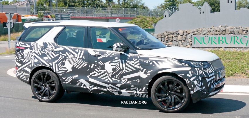 SPYSHOTS: Land Rover Discovery facelift on road test 1136908