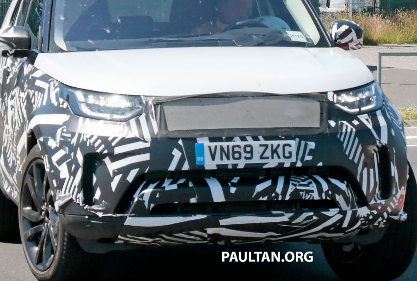 SPYSHOTS: Land Rover Discovery facelift on road test 1136903