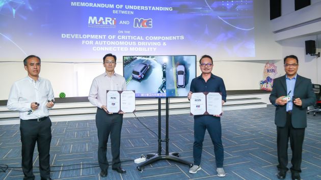MARii, MCE sign MoU to develop components for autonomous driving and connected mobility