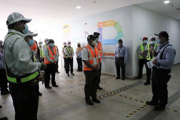 MB Selangor tinjau norma baharu di kilang Toyota