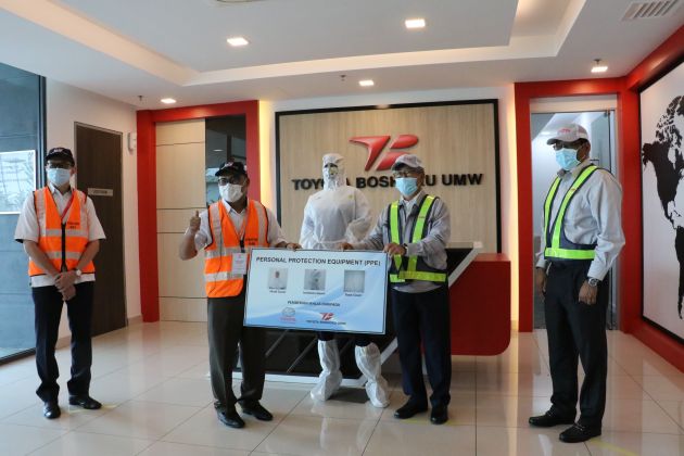 MB Selangor tinjau norma baharu di kilang Toyota