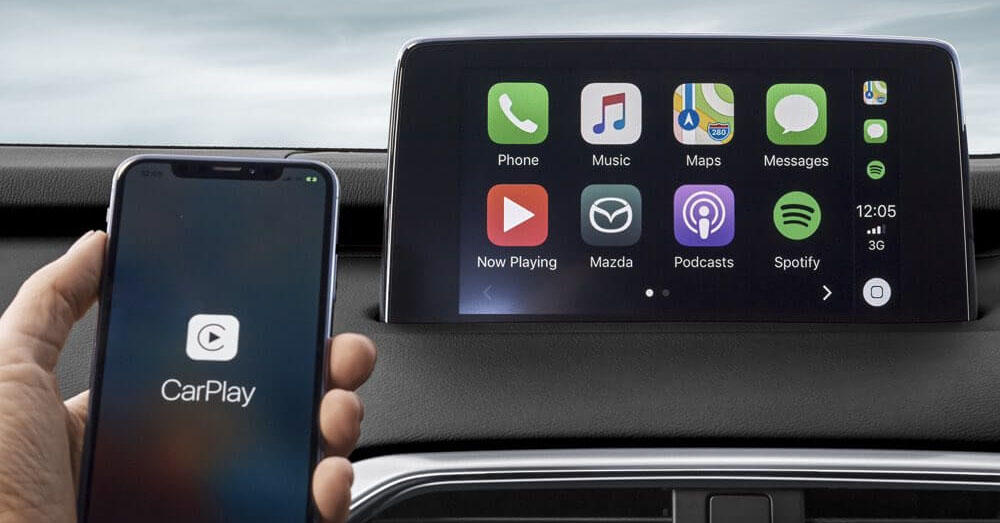 Bermaz tawar tingkat taraf Android Auto dan Apple Carplay untuk Mazda lama dilengkapi MZD Connect