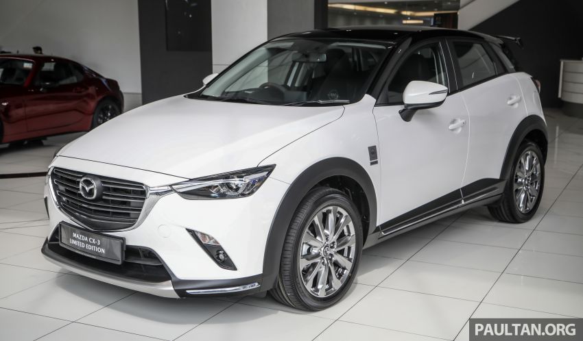 Mazda CX-3 Limited Edition accessories package – bodykit, suede interior, chassis bracing, JBL, RM14.5k 1137538