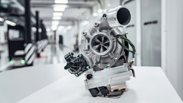 Mercedes-AMG shows off its new electric turbocharger