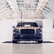 Bentley Mulsanne – final unit rolls off production line