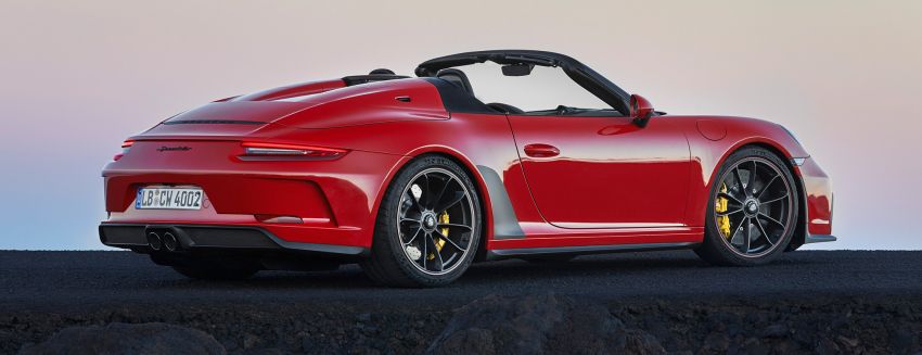 Porsche 911 Speedster to be launched in Malaysia – 4.0L NA, 510 hp, six-speed manual only; from RM2.7m 1125019