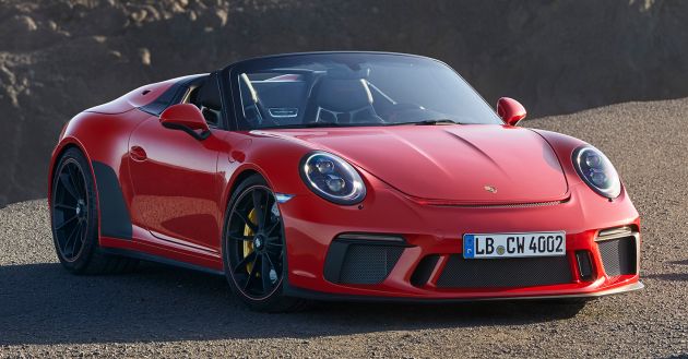 Porsche 911 Speedster to be launched in Malaysia – 4.0L NA, 510 hp, six-speed manual only; from RM2.7m