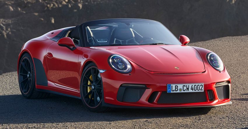 Porsche 911 Speedster to be launched in Malaysia – 4.0L NA, 510 hp, six-speed manual only; from RM2.7m 1125022