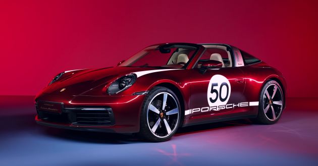 Porsche 911 Targa 4S Heritage Design Edition – 992 units, part of four-model heritage line-up to come