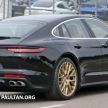 SPYSHOTS: Porsche Panamera facelift undisguised