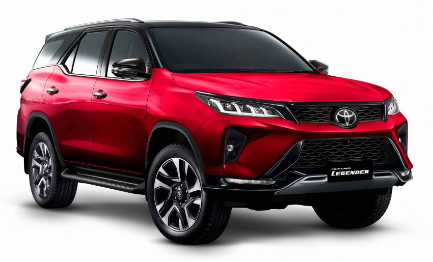 2020 Toyota Fortuner facelift revealed – 2.8L with 204 PS, 500 Nm, Thailand gets Legender with sporty face Image #1126906