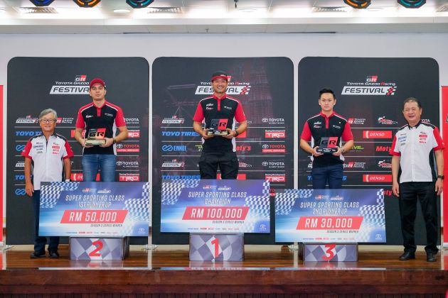Toyota Gazoo Racing Season 3 – RM360k in prizes presented to Sporting, Super Sporting class winners