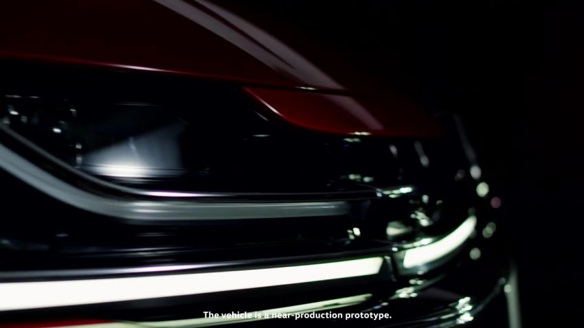 Volkswagen Arteon facelift teased in brief video clip 1134073