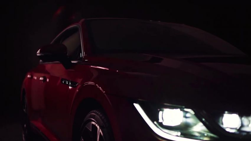 Volkswagen Arteon facelift teased in brief video clip 1134075