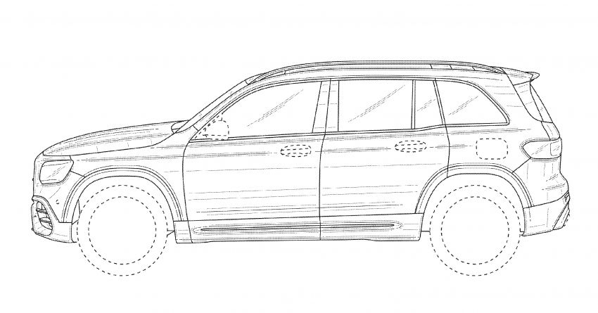 X247 Mercedes-AMG GLB45 hinted in new patent 1129629