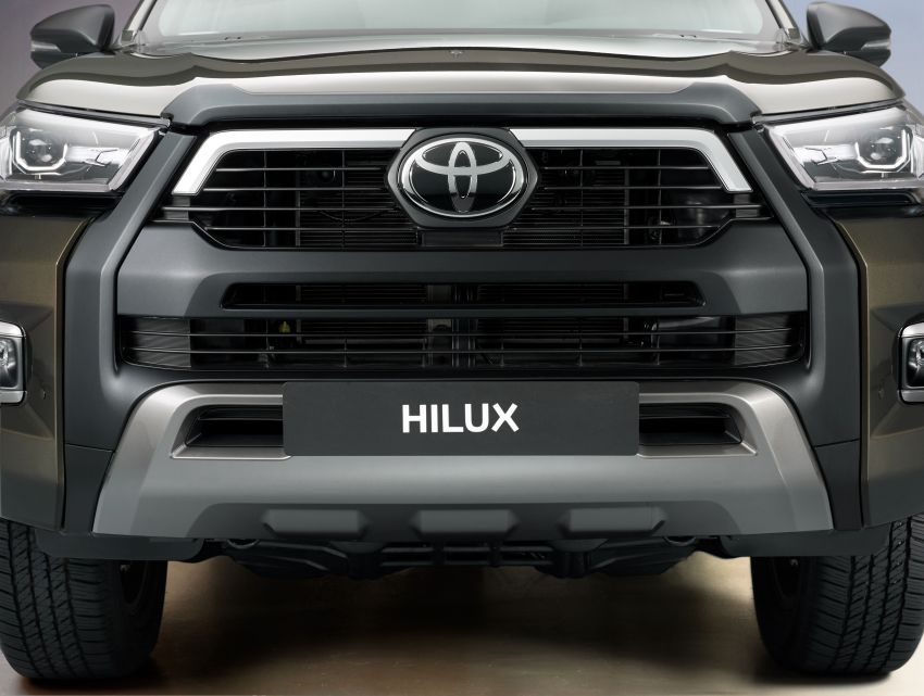 Toyota Hilux facelift didedahkan – rupa lebih garang, model 2.8L turbodiesel terima kuasa 204 hp/500 Nm 1126364