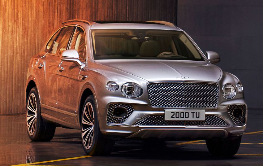 Bentley Bentayga facelift – updated family looks and tech, V8-only, W12 engine reserved for Speed model 1138856