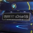 2020 F48 BMW X1 sDrive18i launched in Malaysia – 1.5L turbo three-cylinder with 140 PS; AEB; RM208k