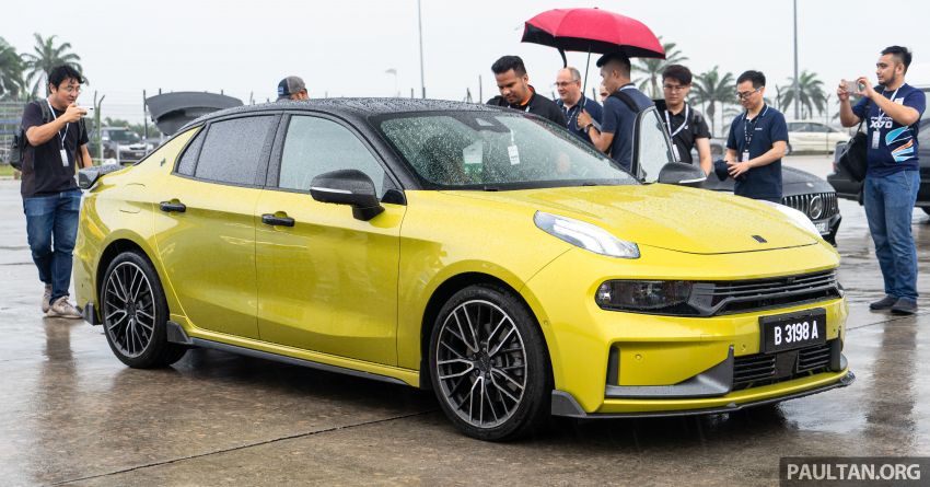 2020 Lynk & Co 03+ sedan brought in to Malaysia for commercial shoot, not launching here anytime soon 1141968