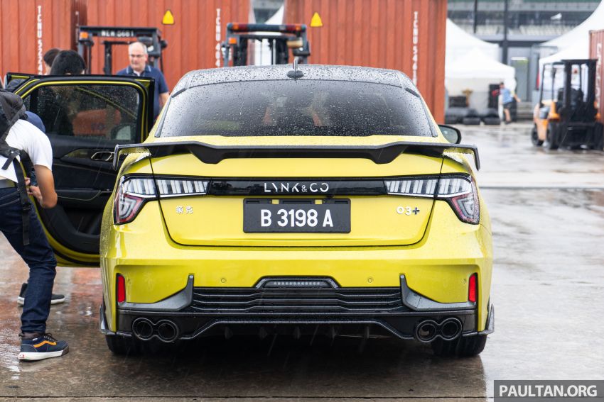 2020 Lynk & Co 03+ sedan brought in to Malaysia for commercial shoot, not launching here anytime soon 1141971