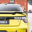 2020 Lynk & Co 03+ sedan brought in to Malaysia for commercial shoot, not launching here anytime soon