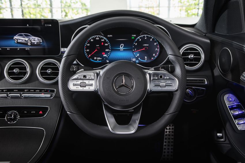 Mercedes-Benz C200 AMG Line 2020 dilancarkan di Malaysia – 2.0L Turbo gantikan 1.5L EQ Boost, RM252k 1146610