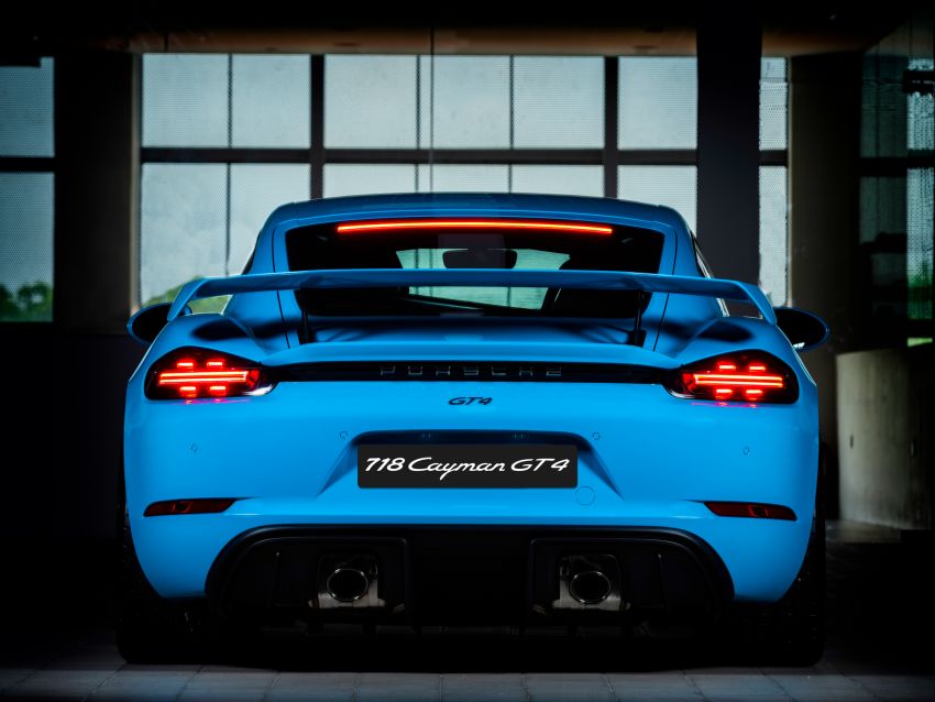 2020 Porsche 718 Cayman GT4, Boxster Spyder in Malaysia – 4.0L NA Boxer, 6-speed manual, fr RM970k 1148217