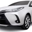 Toyota Vios 2020 berwajah baru didedahkan di Filipina