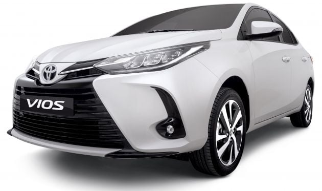 Toyota Vios 2020 berwajah baru didedahkan di Filipina