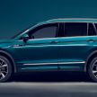 2020 Volkswagen Tiguan facelift debuts – updated styling and equipment; new PHEV, 320 PS R variants