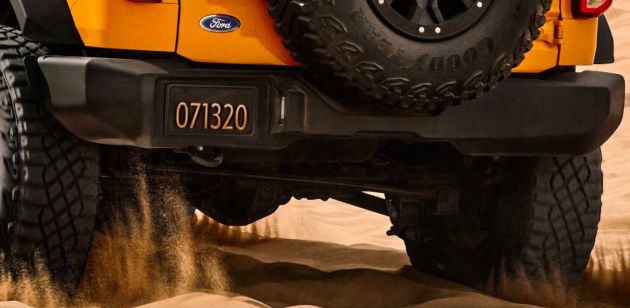 Ford Bronco rear end teased ahead of July 13 debut