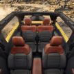 Sixth-generation Ford Bronco debuts – two EcoBoost petrols, removable panels and washable interior