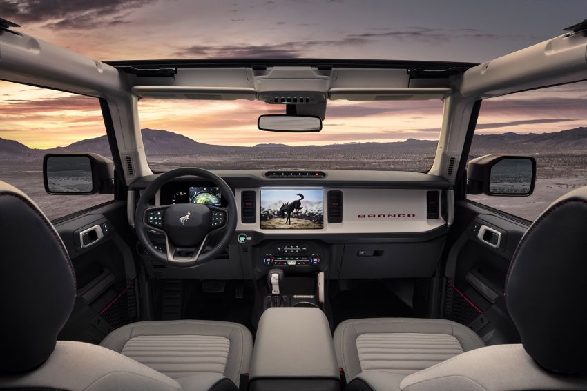 Ford Bronco 2021 didedahkan – pintu, bumbung dan panel badan boleh ditanggal, 2 pilihan enjin EcoBoost 1145683