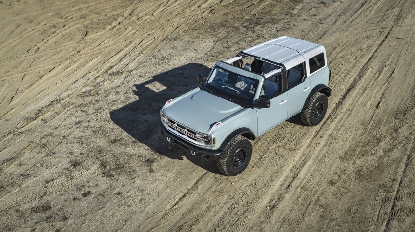 Ford Bronco 2021 didedahkan – pintu, bumbung dan panel badan boleh ditanggal, 2 pilihan enjin EcoBoost 1145666