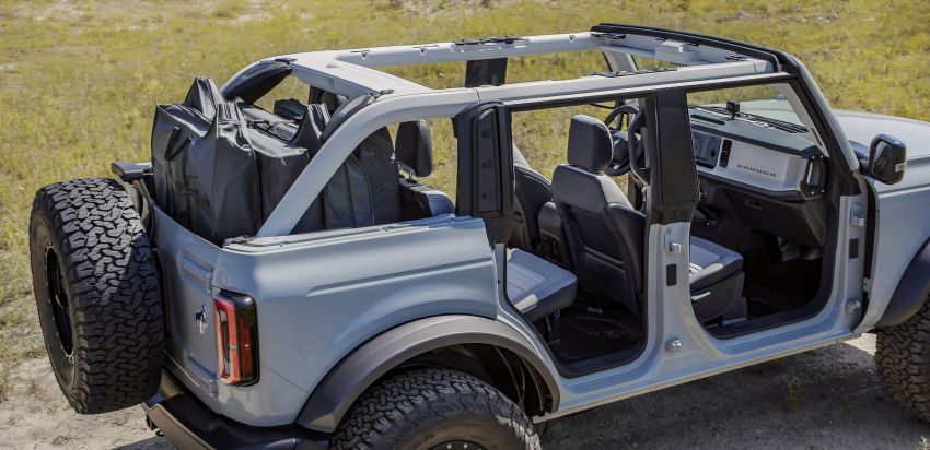 Sixth-generation Ford Bronco debuts – two EcoBoost petrols, removable panels and washable interior 1145050
