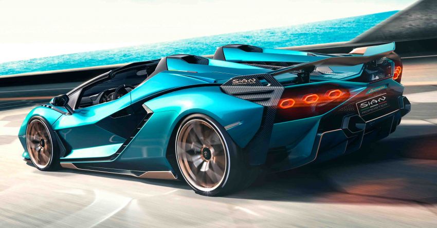 Lamborghini Sian Roadster debuts, 819 PS hybrid V12 1143223
