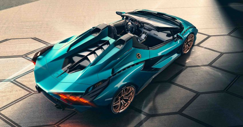 Lamborghini Sian Roadster debuts, 819 PS hybrid V12 1143216