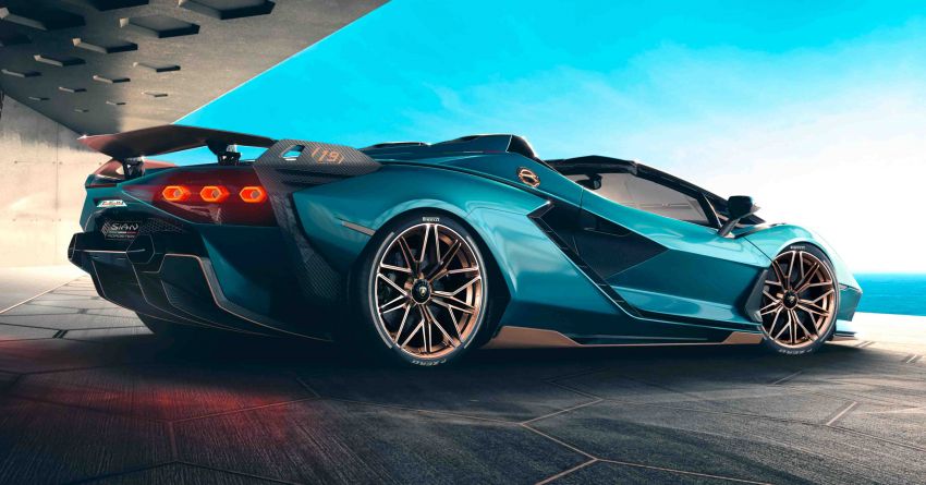 Lamborghini Sian Roadster debuts, 819 PS hybrid V12 1143218