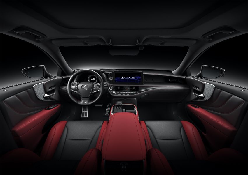 2021 Lexus LS facelift – Lexus Teammate autonomous driving and parking tech, touchscreen, better comfort 1142165