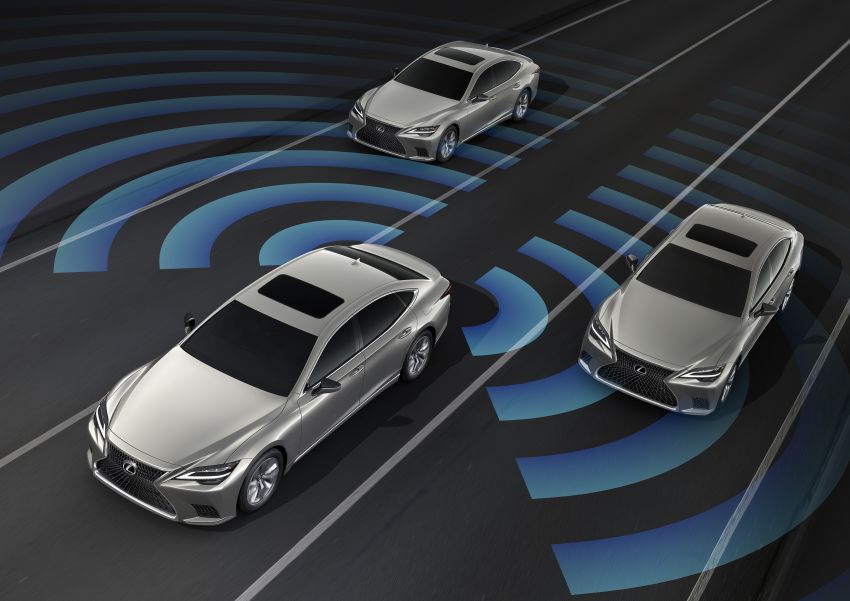 2021 Lexus LS facelift – Lexus Teammate autonomous driving and parking tech, touchscreen, better comfort 1142207
